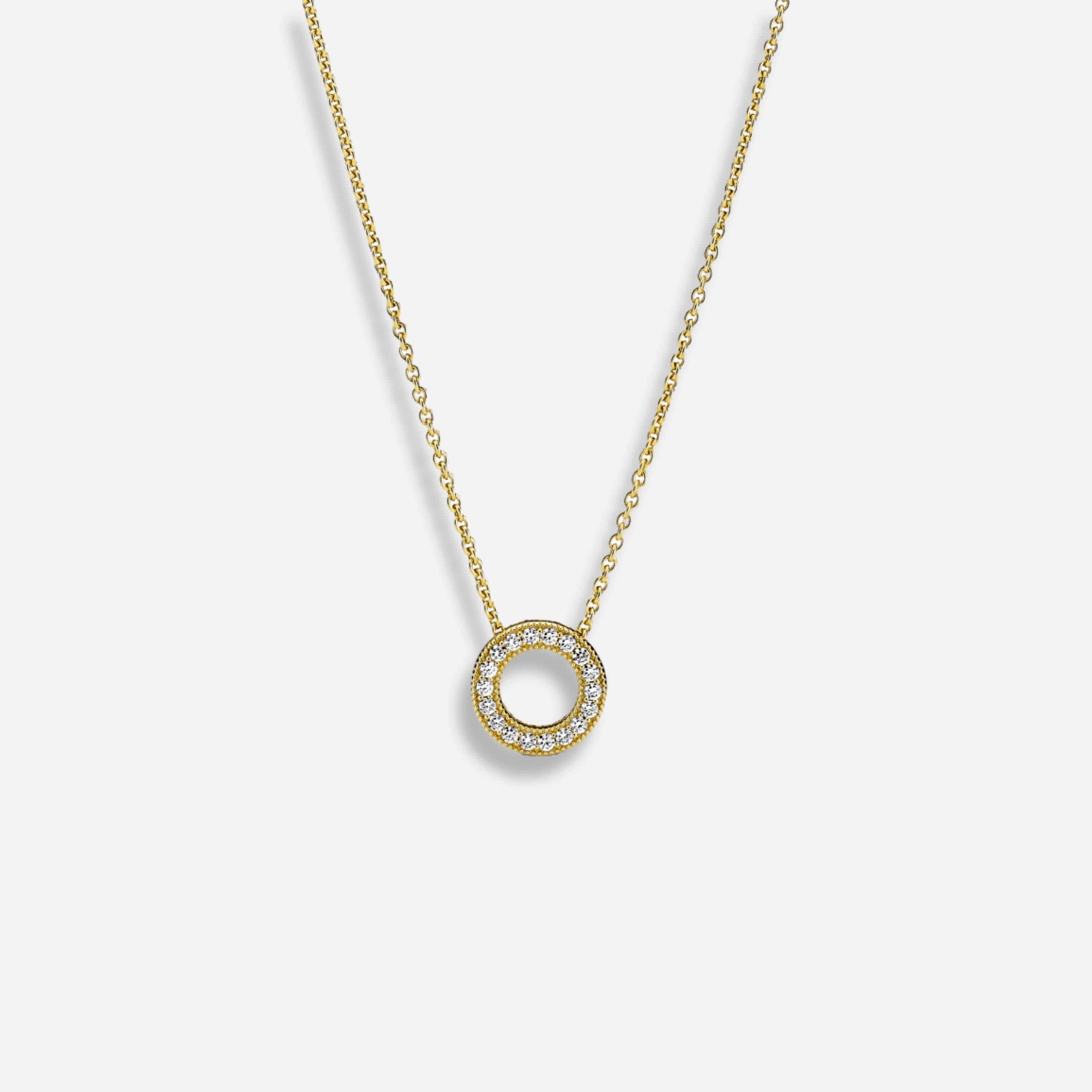 Colar Círculo Teresa Inspiração Pandora