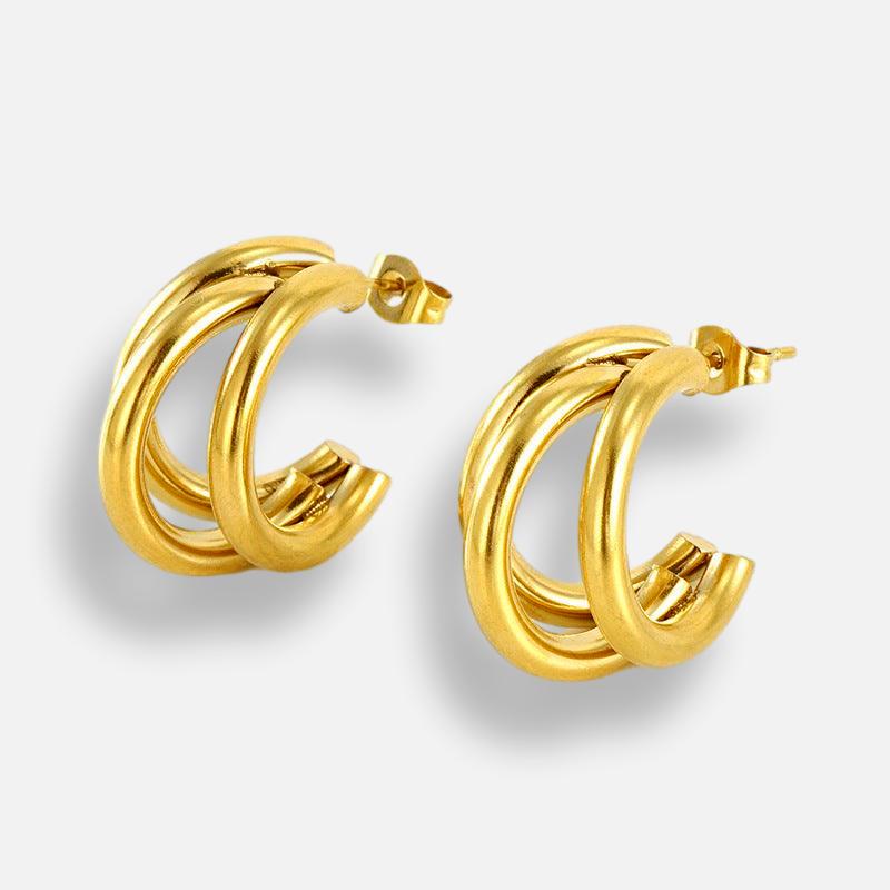 Brinco Argola Trio Tiva