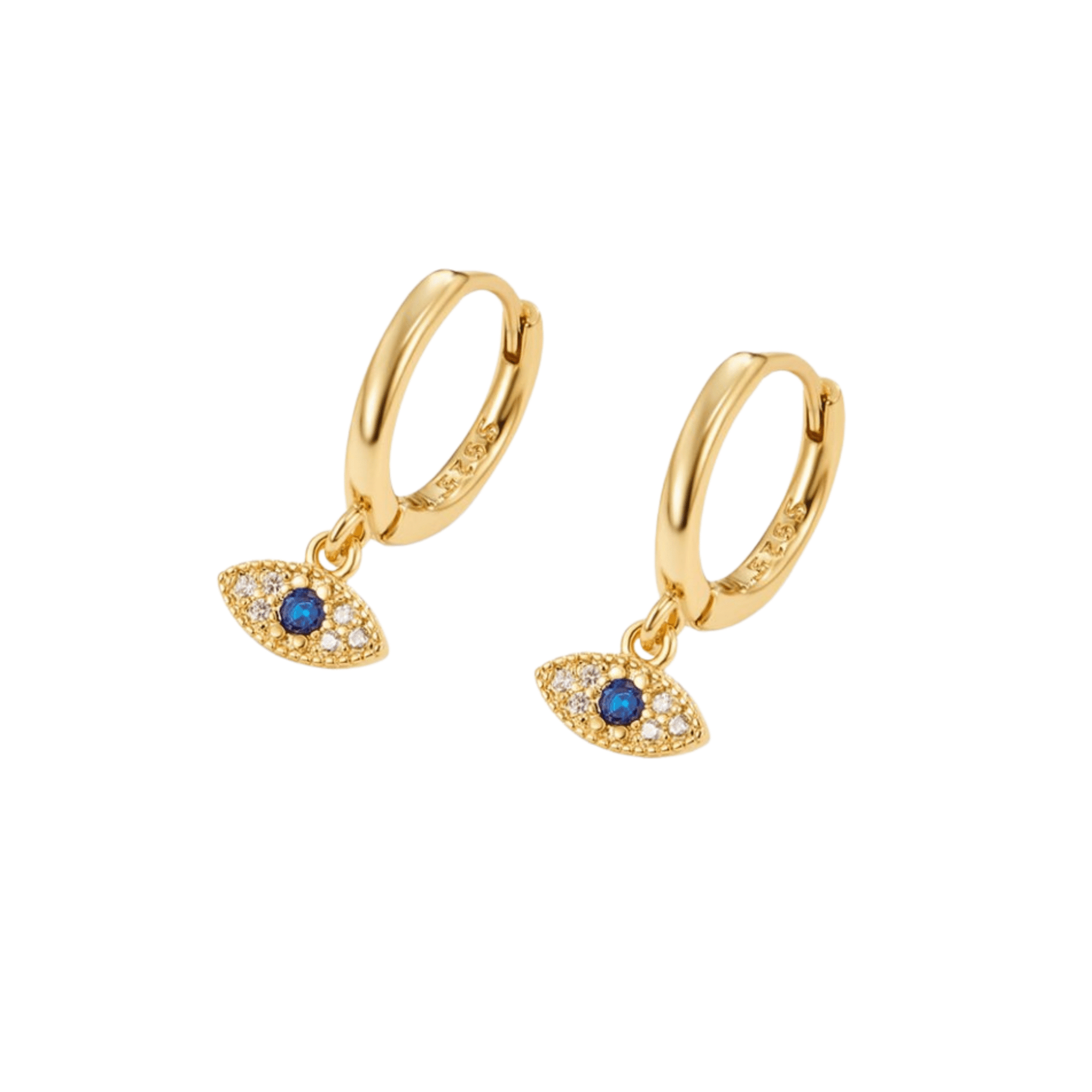 Brinco Olho Grego Zircônia Auné - Auriella Joias -  yqi9yt-qe.myshopify.com -  yqi9yt-qe.myshopify.com