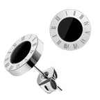 Brinco Romano Black Isadora - Auriella Joias