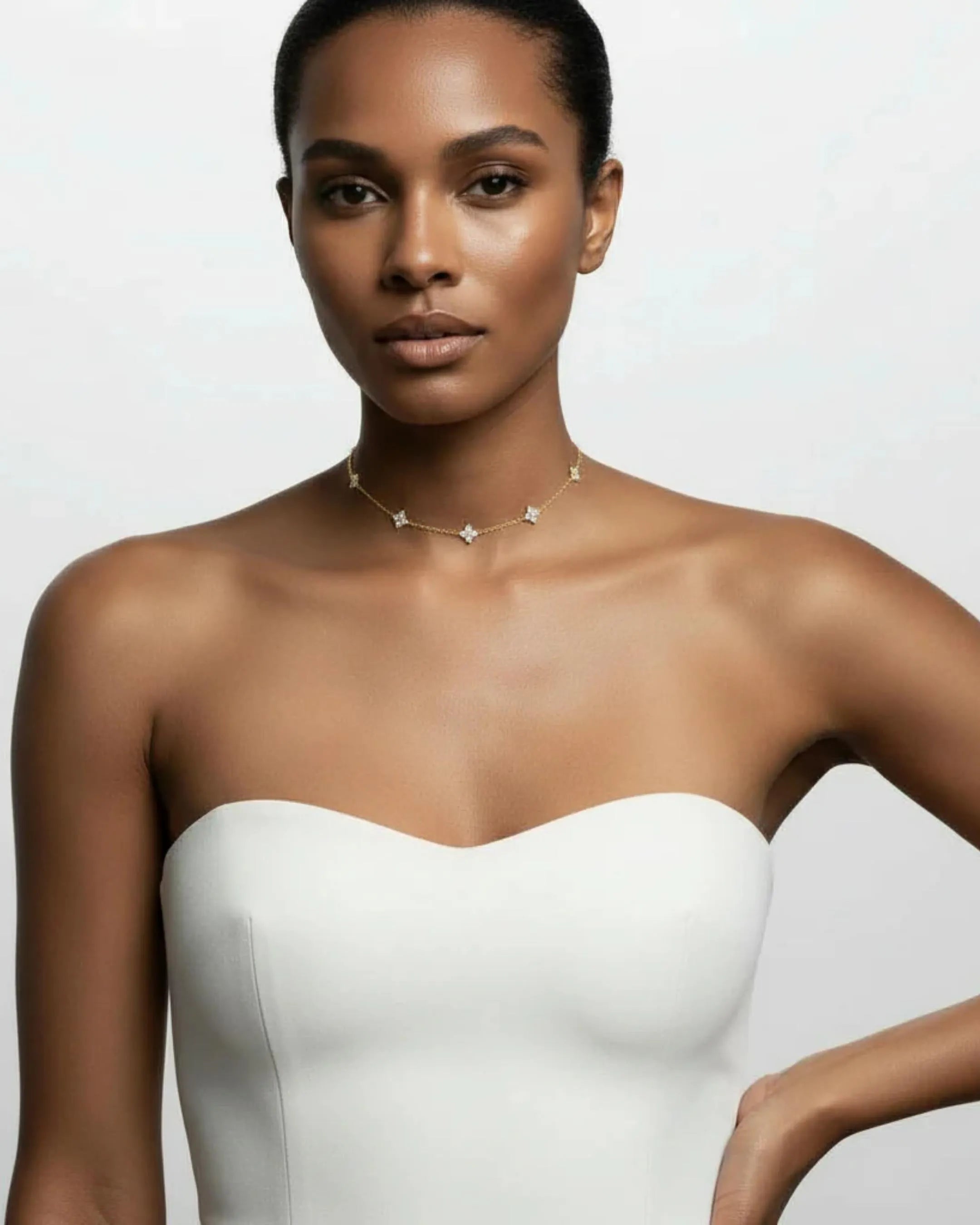 Colar Choker Olivia - Auriella Joias