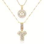 Colar Duplo com Iniciais Zircônia Jess - yqi9yt-qe.myshopify.com -  yqi9yt-qe.myshopify.com
