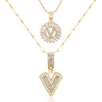Colar Duplo com Iniciais Zircônia Jess - Auriella Joias -  yqi9yt-qe.myshopify.com