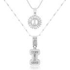 Colar Duplo com Iniciais Zircônia Jess - Auriella Joias -  yqi9yt-qe.myshopify.com