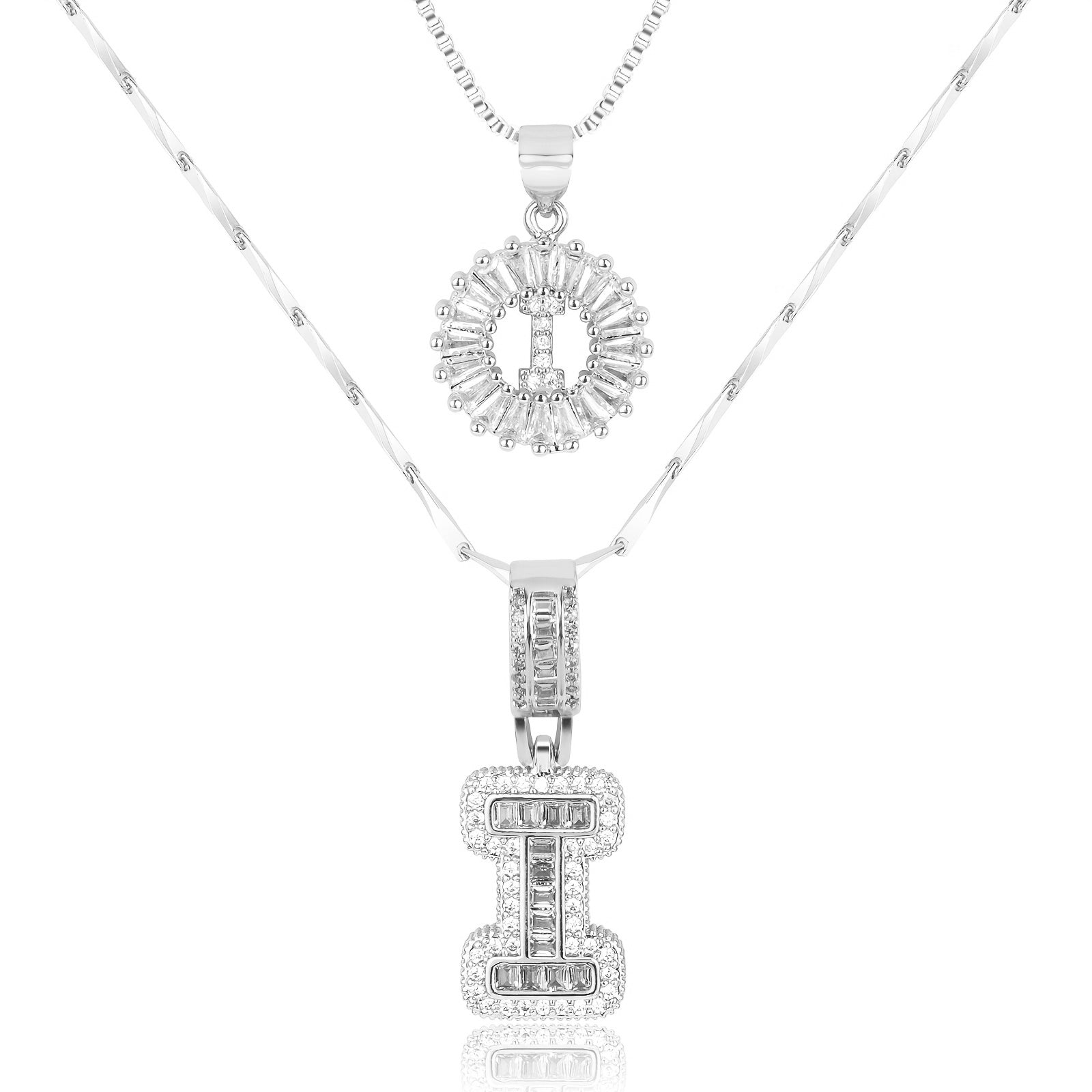 Colar Duplo com Iniciais Zircônia Jess - Auriella Joias -  yqi9yt-qe.myshopify.com