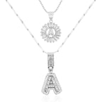 Colar Duplo com Iniciais Zircônia Jess - Auriella Joias -  yqi9yt-qe.myshopify.com