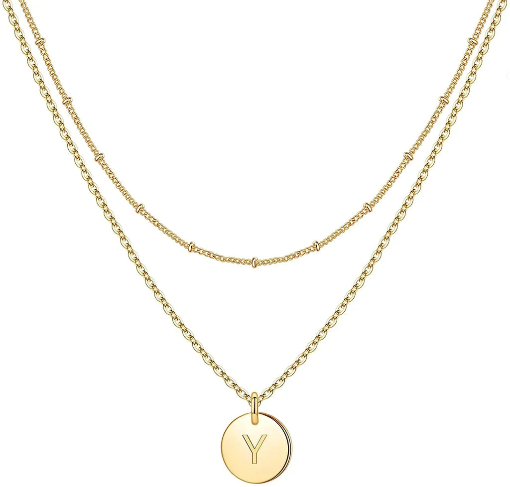 Colar Inicial Duplo Mivah - Auriella Joias -  yqi9yt-qe.myshopify.com