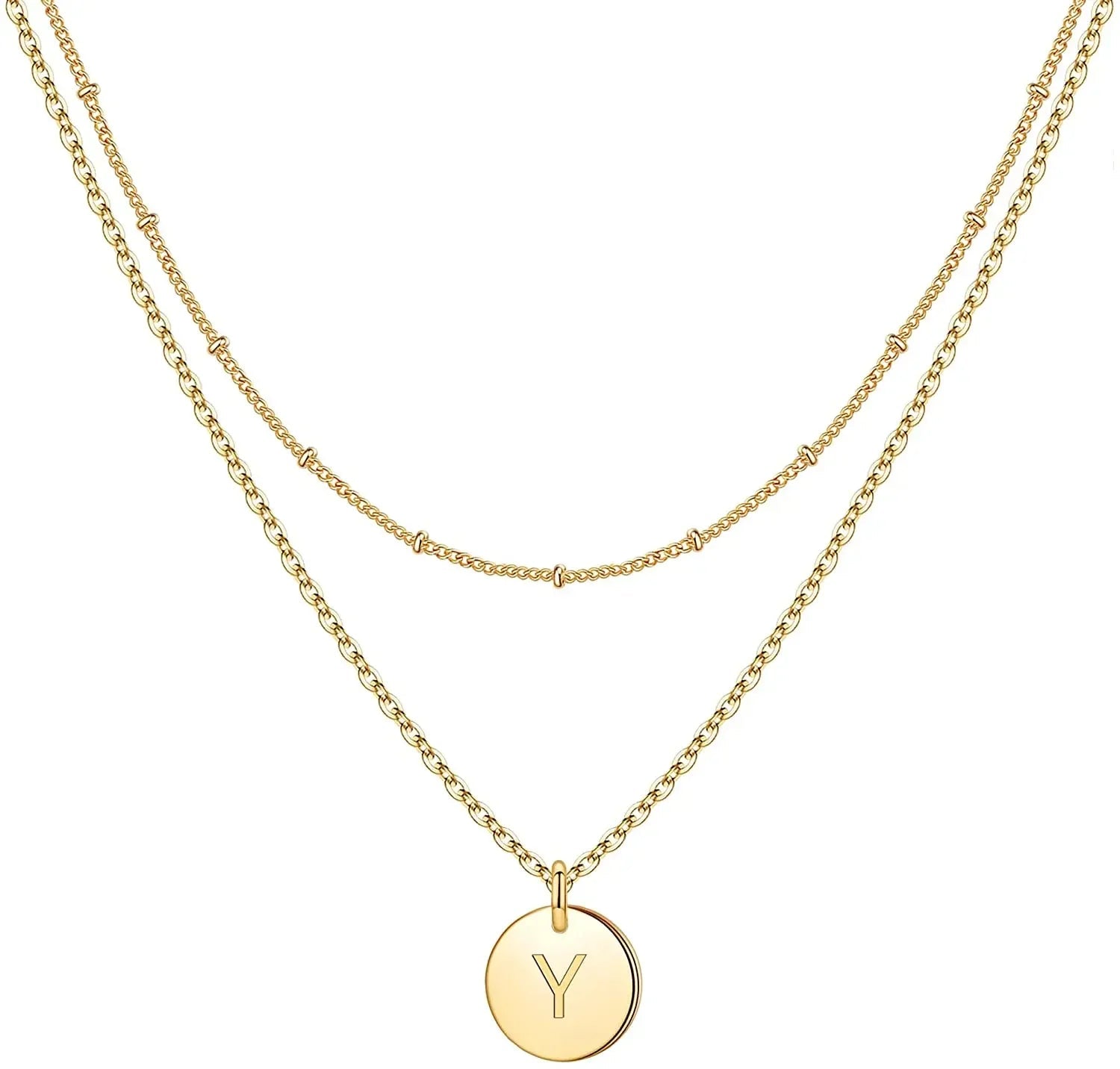 Colar Inicial Duplo Mivah - Auriella Joias -  yqi9yt-qe.myshopify.com