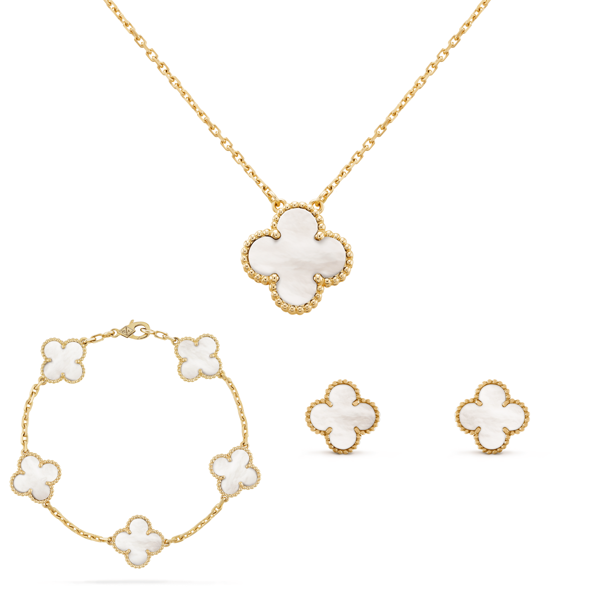 Conjunto Trevo Onix Kael - Auriella Joias -  yqi9yt-qe.myshopify.com