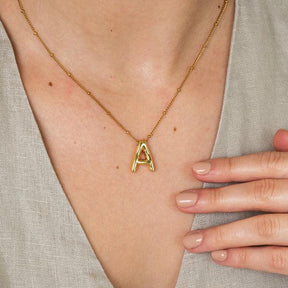 Colar Inicial Minimalista Dima
