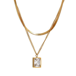 Colar Maxi Pedra Zircônia Vion