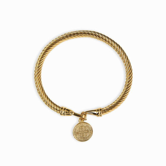 Bracelete com Pingente de São Bento Althéa