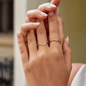 Anel Crown Cristal Auri