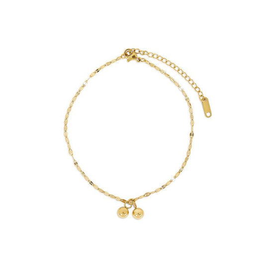 Tornozeleira Ball Banhado em Ouro 18k