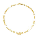 Colar Choker Inicial Corrente Inya