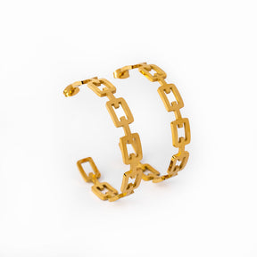 Brinco Argola Geometric Amara