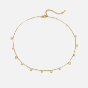 Colar Choker Moeda Agatha