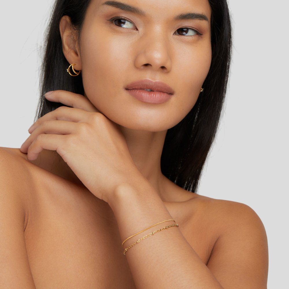 Pulseira Dupla Minimalista Michelly