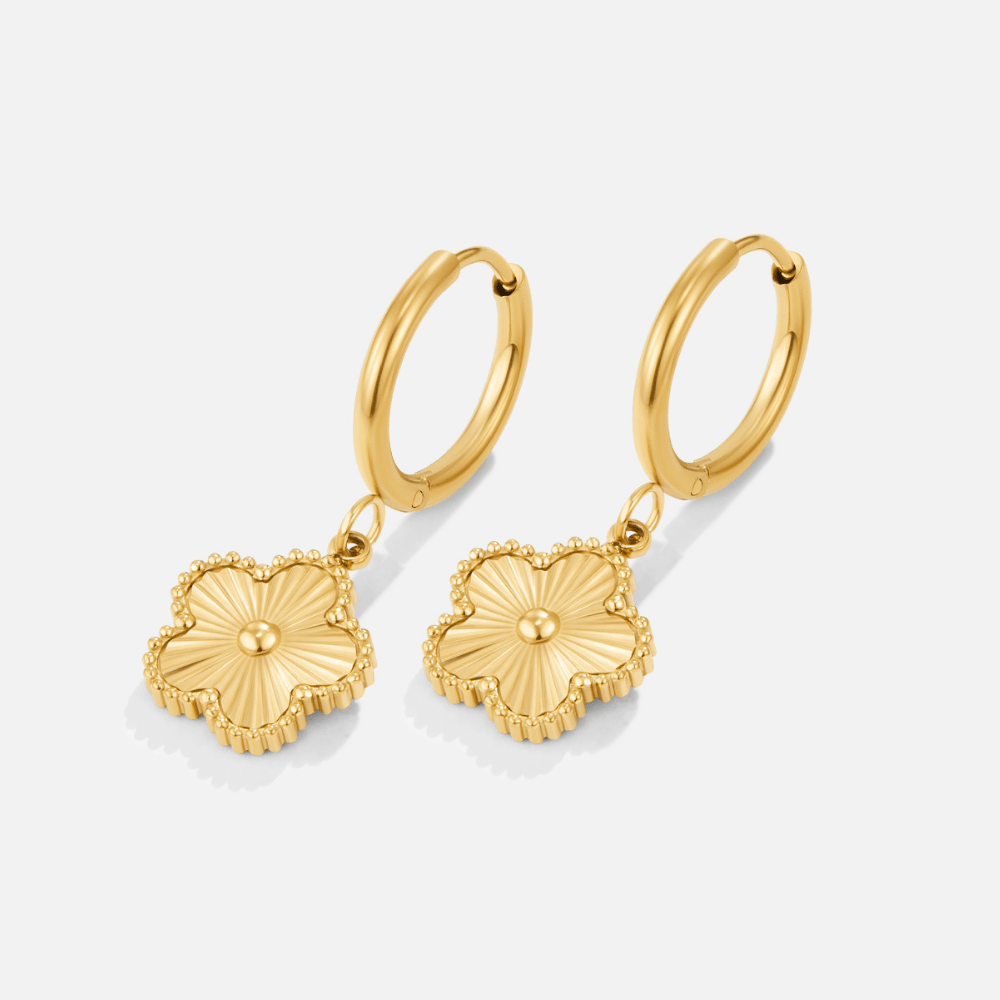 Brinco Pendente Flower Kira