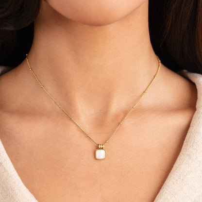 Colar Pedra White Nali