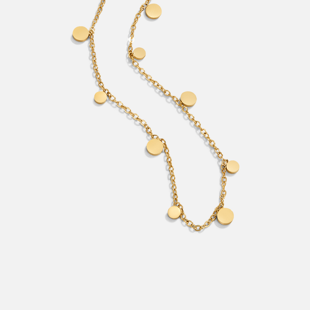 Colar Choker Moeda Agatha