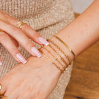 Kit 5 Pulseiras Lady