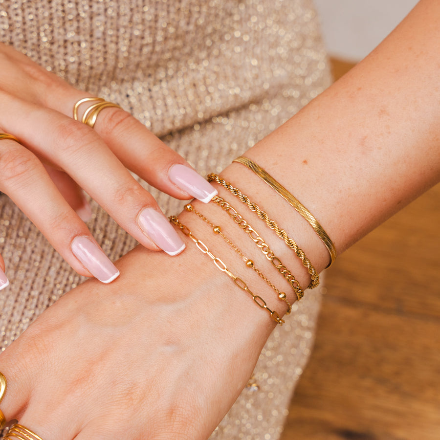 Kit 5 Pulseiras Lady