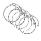 Kit 5 Pulseiras Lady