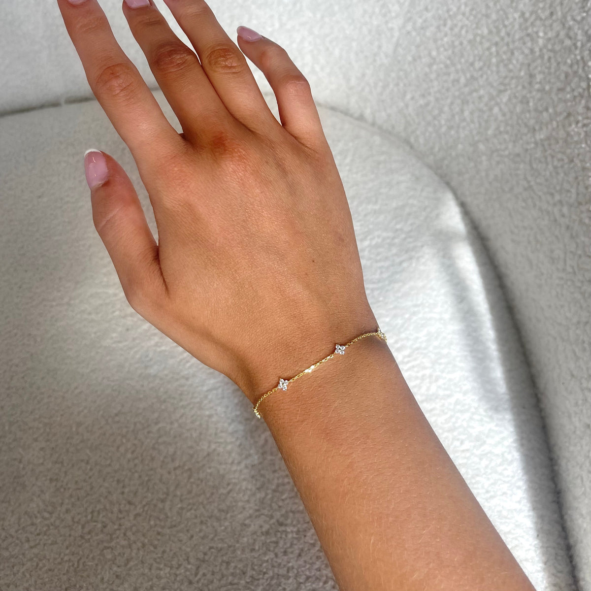 Pulseira Minimalista Zircônia Olivia