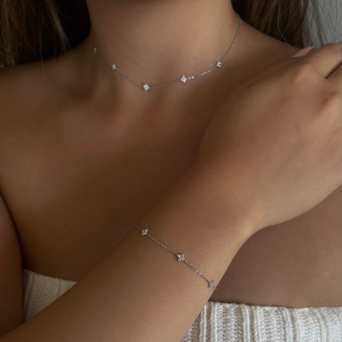 Pulseira Minimalista Zircônia Olivia