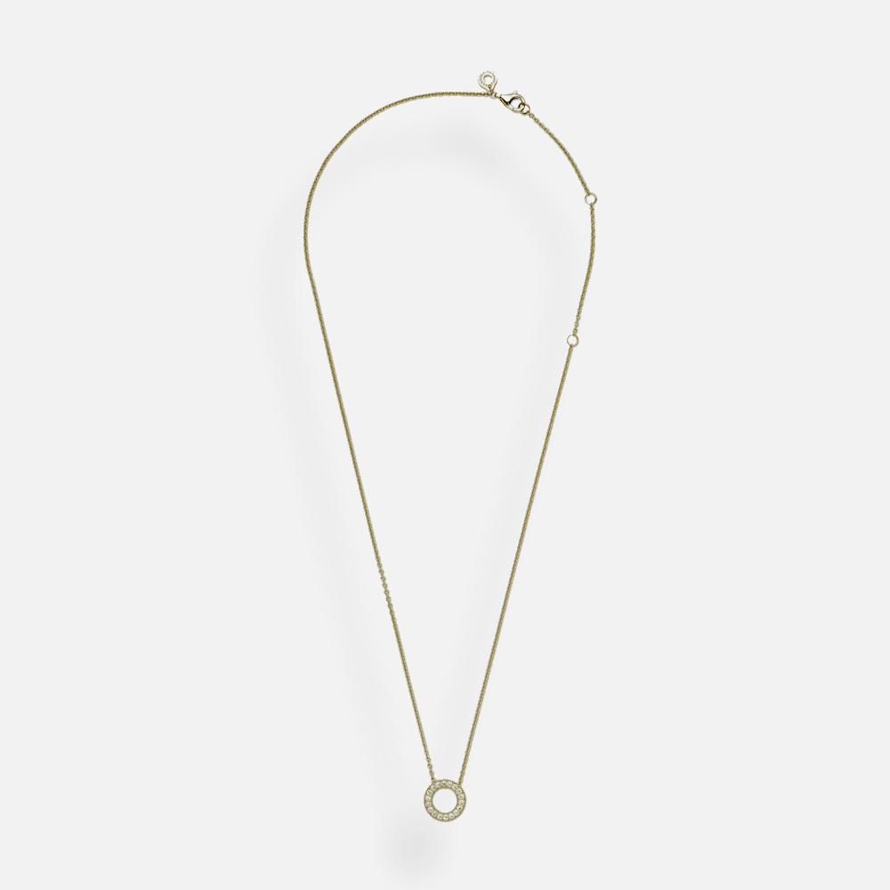 Colar Círculo Teresa Inspiração Pandora