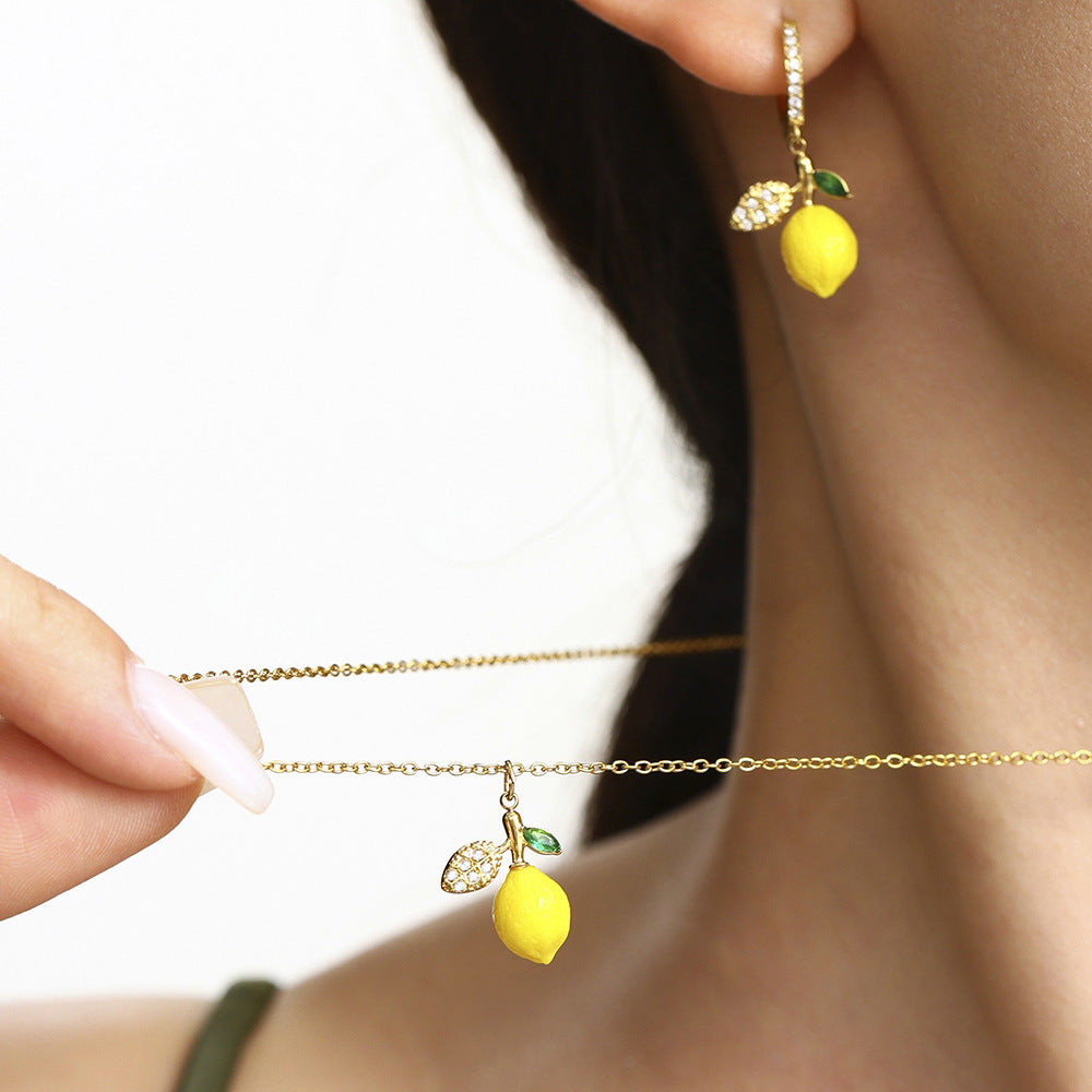Brinco Lemon Zircônia Sarah