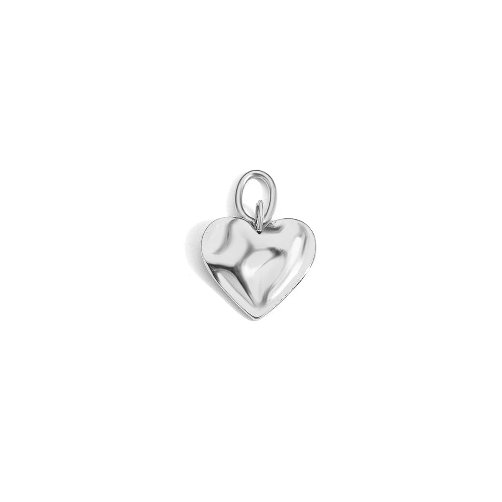 Pingente Coração Amassado Lia - Auriella Joias -  yqi9yt-qe.myshopify.com
