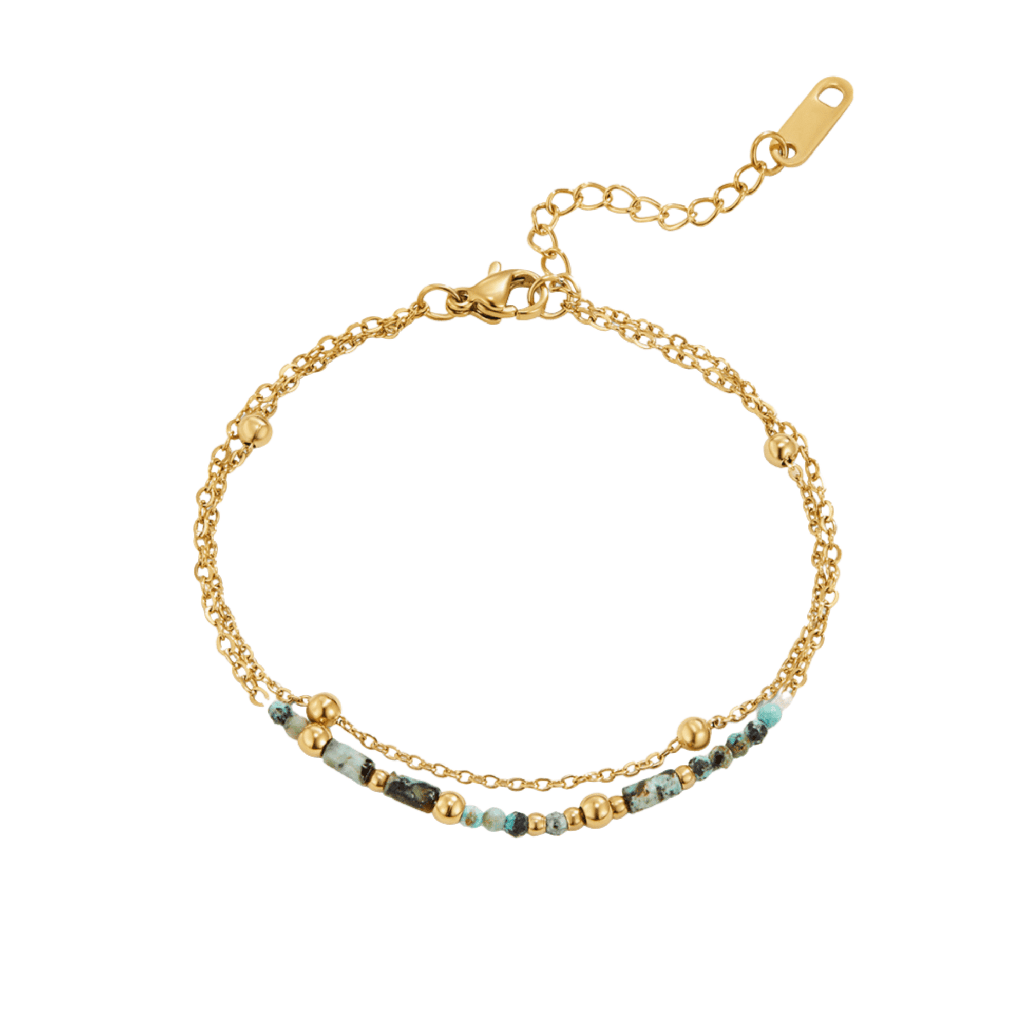 Pulseira Dupla Stone Lay - Auriella Joias -  yqi9yt-qe.myshopify.com