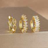 Conjunto Mini Brincos Argola Hana