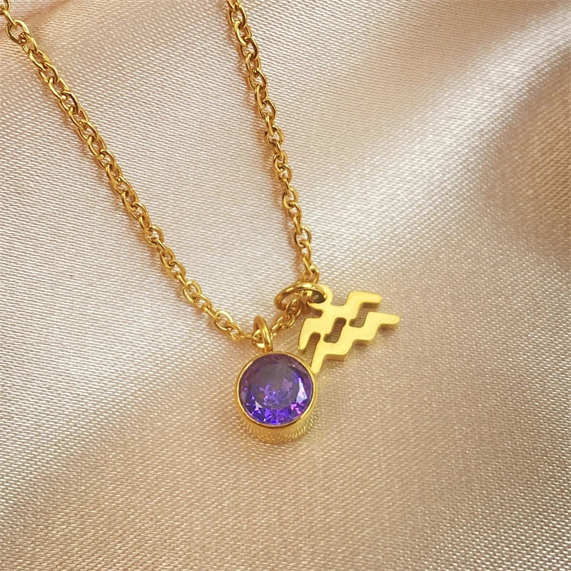 Colar Signos com Zircônia Beth