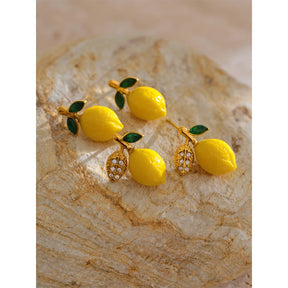 Brinco Lemon Zircônia Sarah