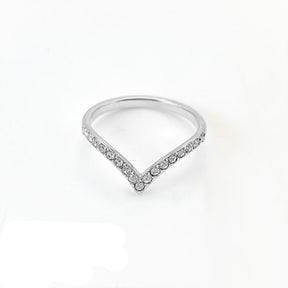 Anel Crown Cristal Auri