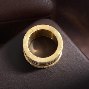 Anel Luxo Imperial Romano Ilana
