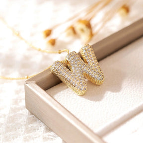 Colar Inicial Zircônia Brie