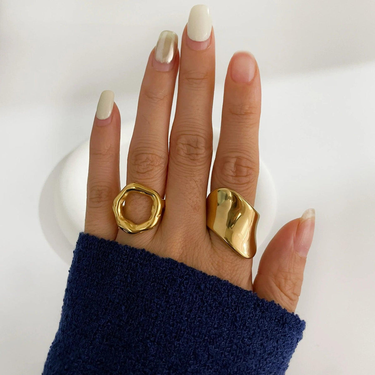 Anel Orgânico Design Ysa