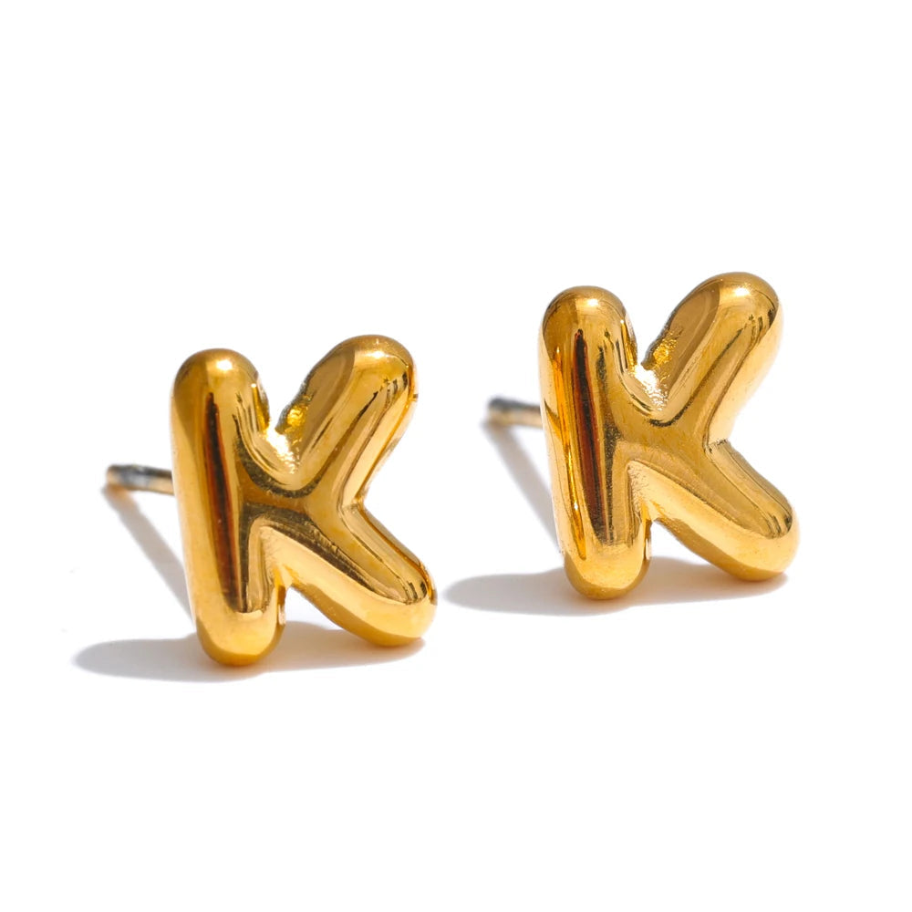 Brinco Inicial Minimalista Banhado em Ouro 18k