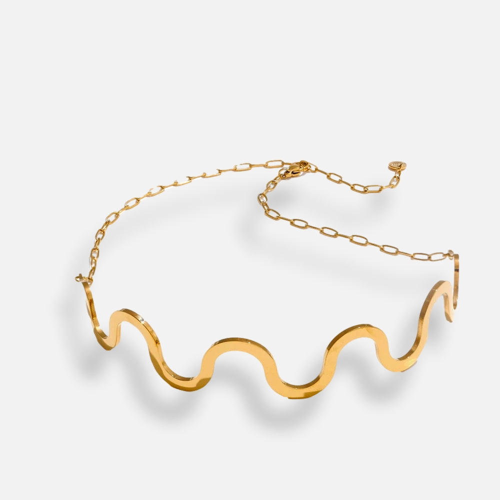Colar Choker Onda Brenda