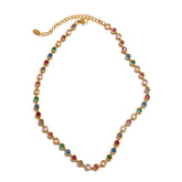 Colar Choker Zircônia Yolin
