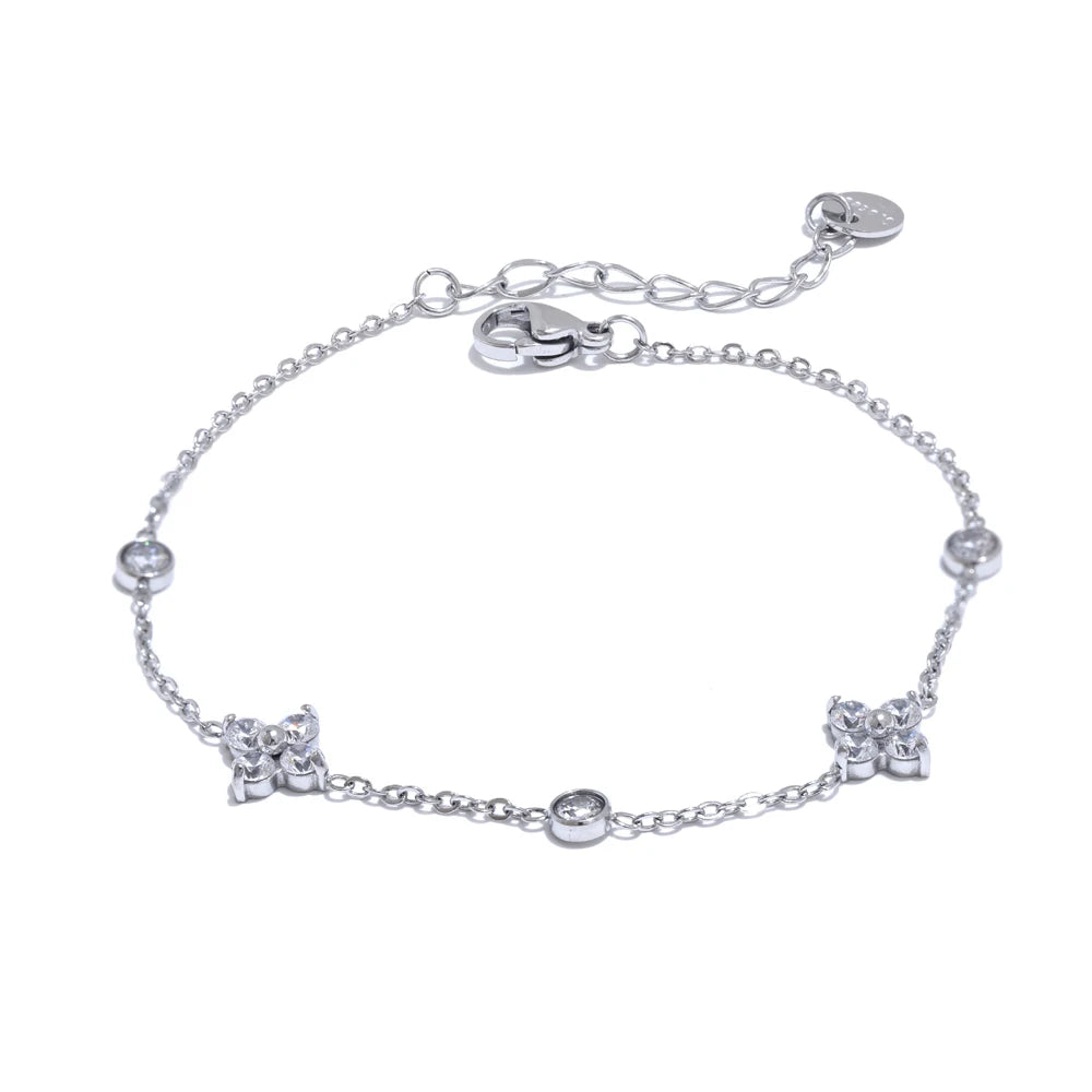 Pulseira Minimalista Pontos de Luz Olivia