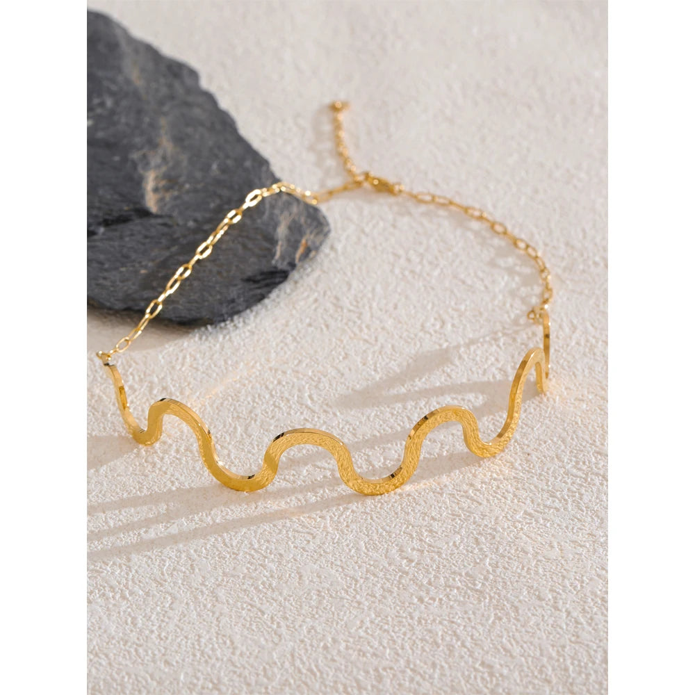 Colar Choker Onda Brenda