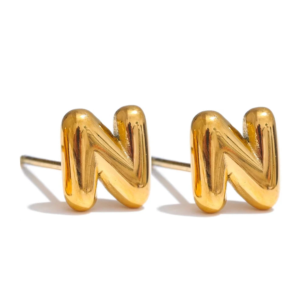 Brinco Inicial Minimalista Banhado em Ouro 18k