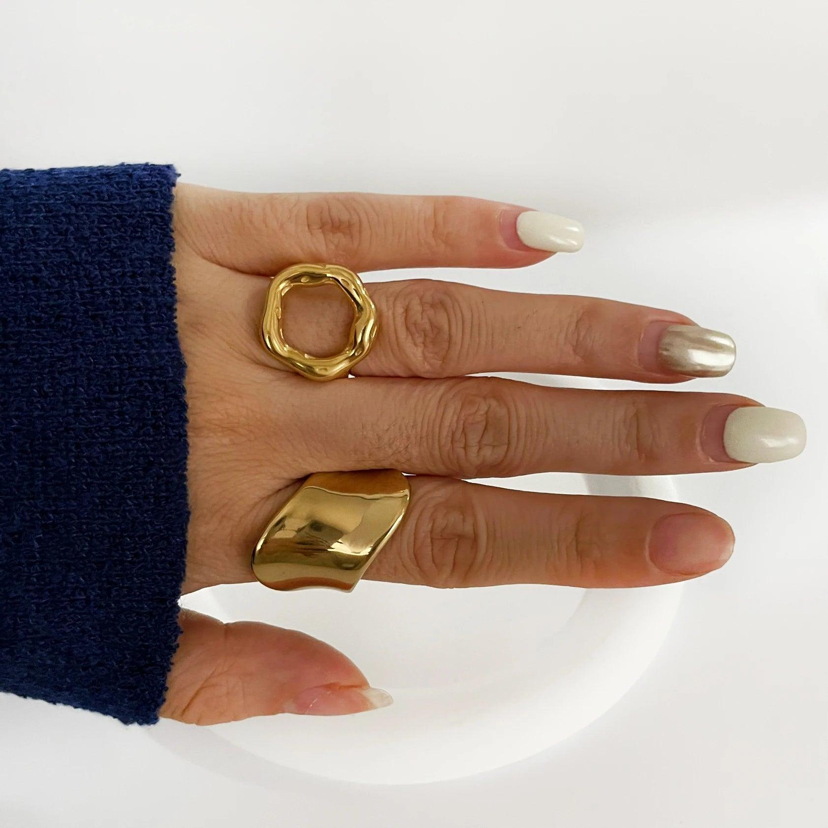 Anel Orgânico Design Ysa