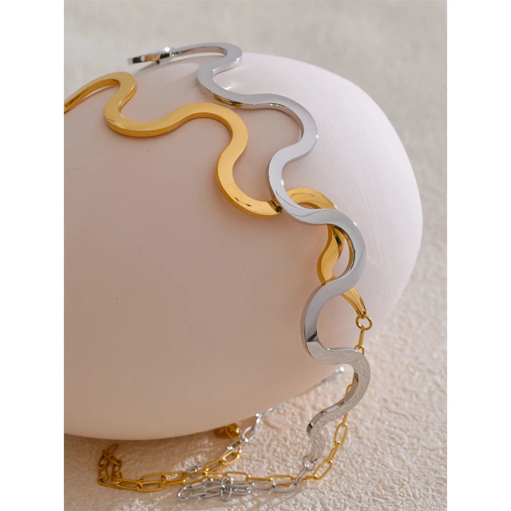 Colar Choker Onda Brenda