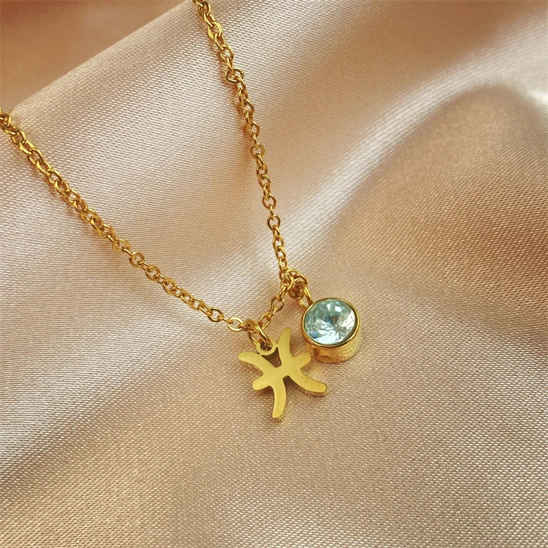 Colar Signos com Zircônia Beth